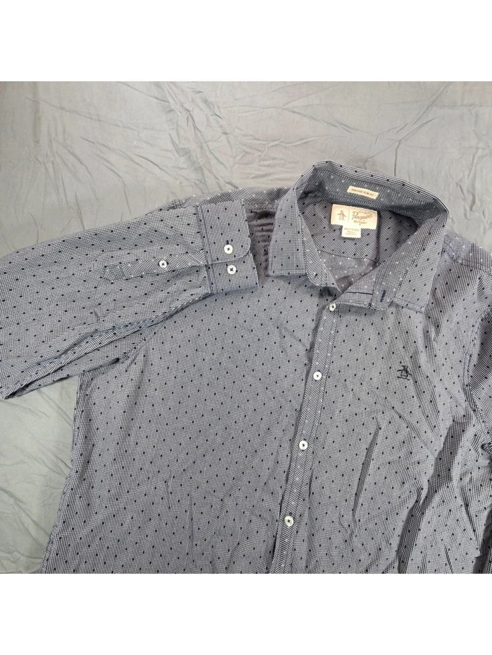 Original Penguin Heritage Slim Fit long-sleeve